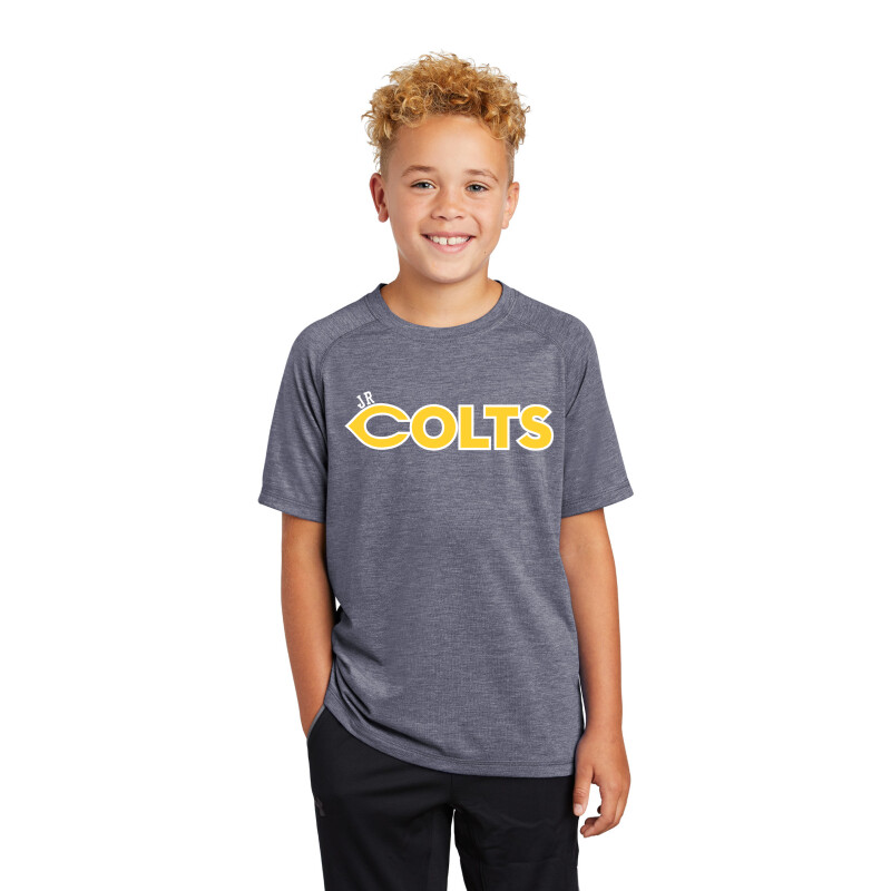 Sport-Tek Youth PosiCharge Tri-Blend Wicking Raglan Tee