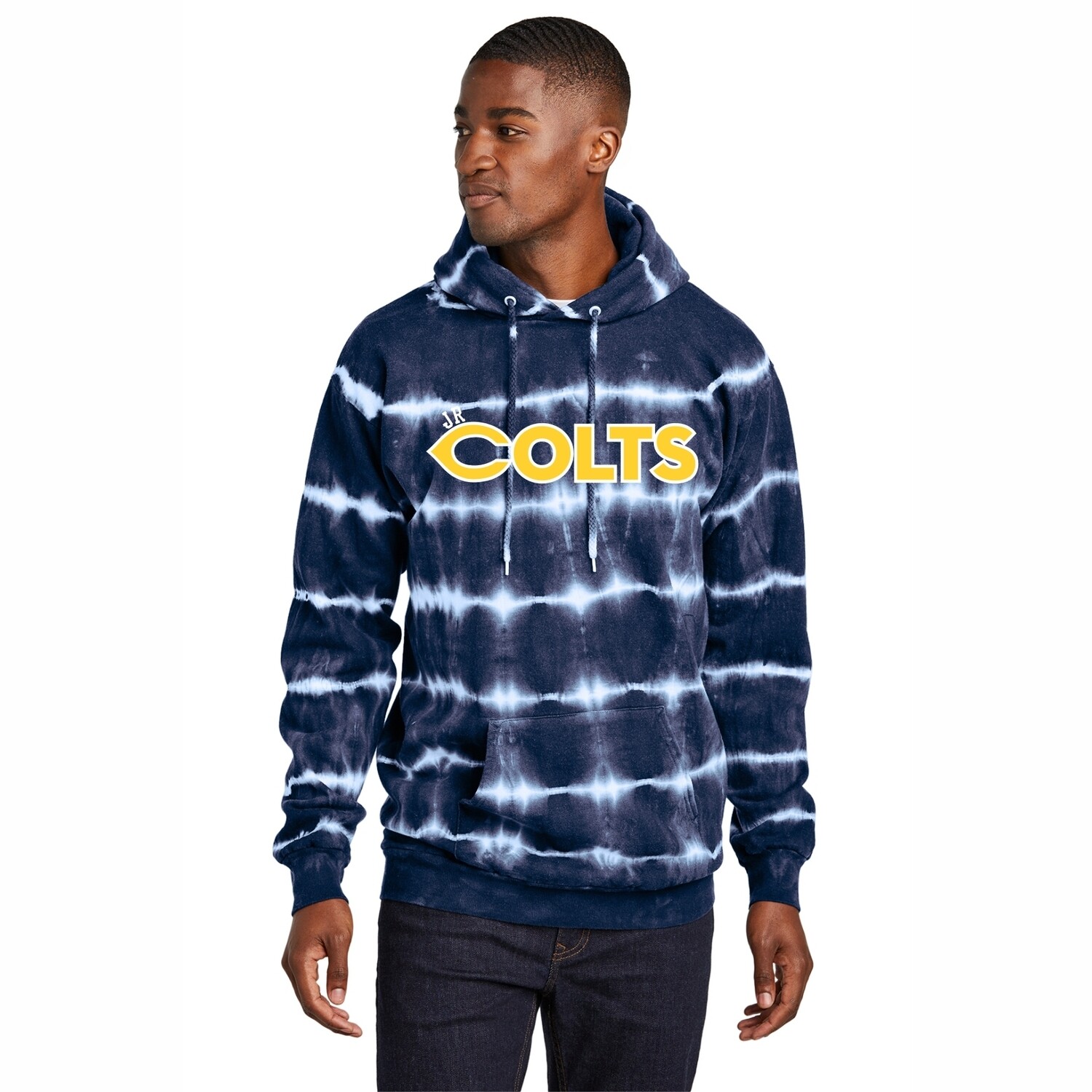 Port &amp; Company - Allover Stripe Tie-Dye Fleece