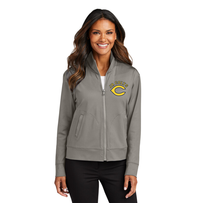 Port Authority Ladies Double Knit Full-Zip