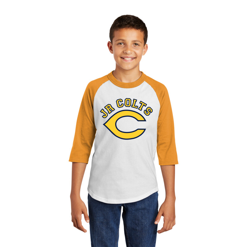 Sport-Tek Youth Colorblock Raglan Jersey