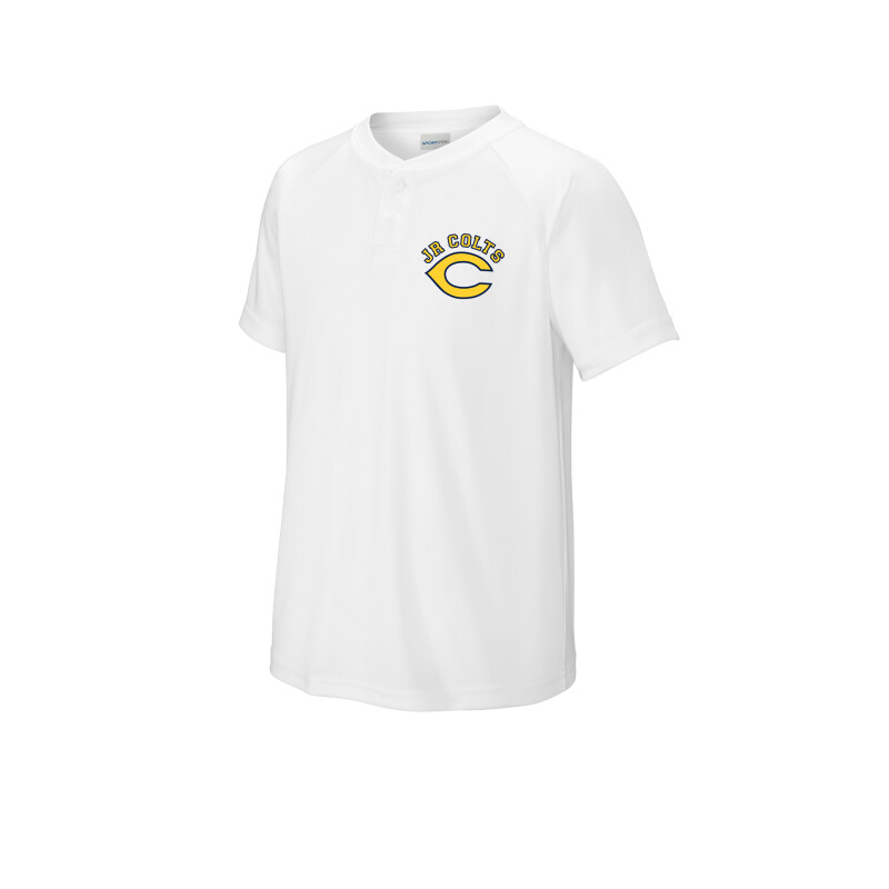 Sport-Tek® Youth PosiCharge Competitor 2-Button Henley