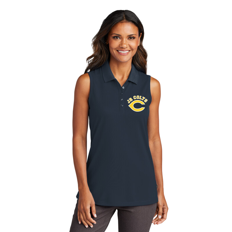 Port Authority Ladies Dry Zone UV Micro-Mesh Sleeveless Polo