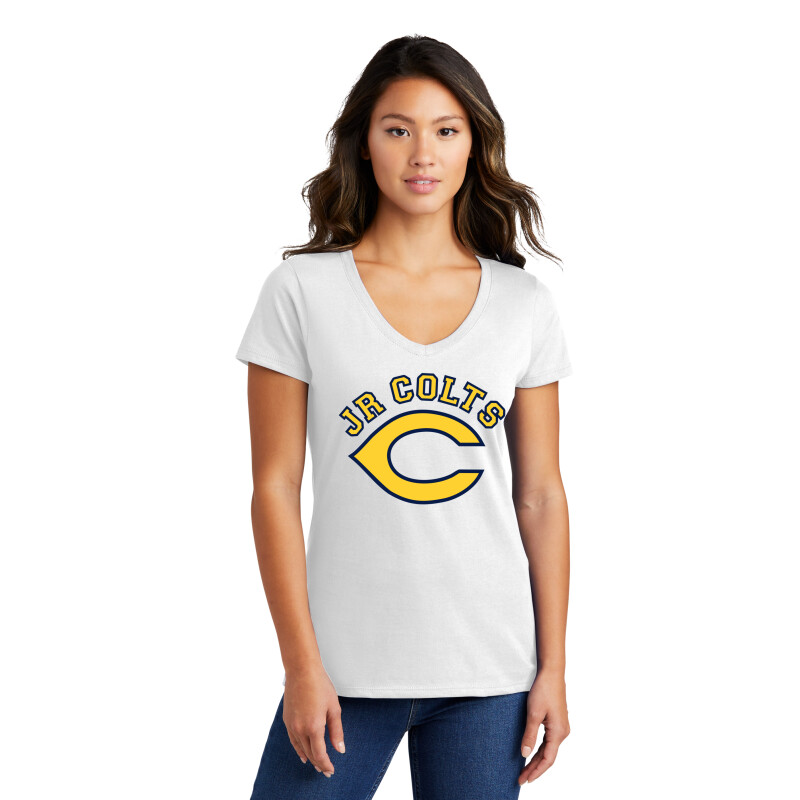 Port &amp; Company® Ladies Fan Favorite™ V-Neck Tee