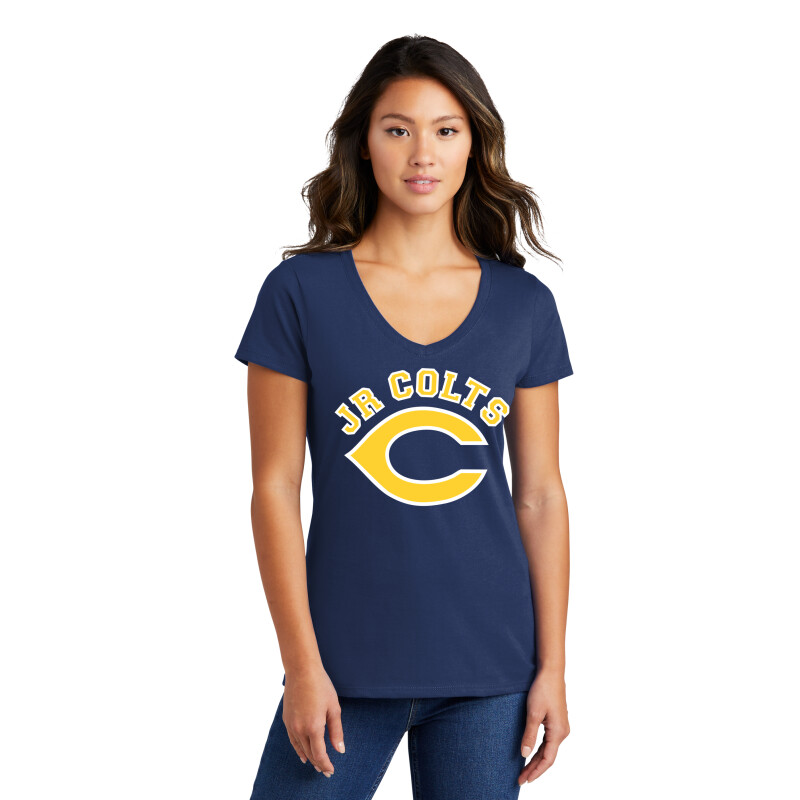Port &amp; Company® Ladies Fan Favorite™ V-Neck Tee