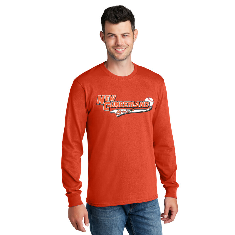 Orioles - Unisex Long Sleeve Core Cotton Tee