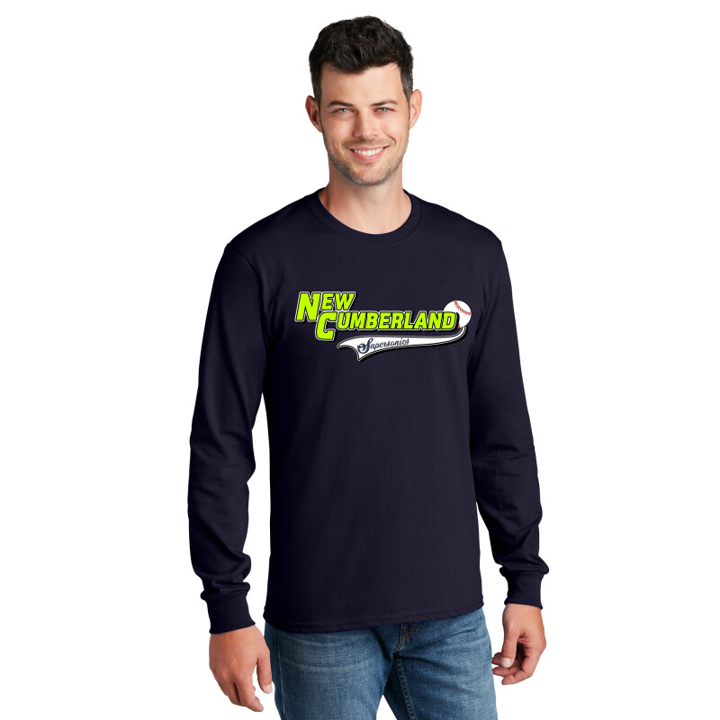 Supersonics - Unisex Long Sleeve Core Cotton Tee