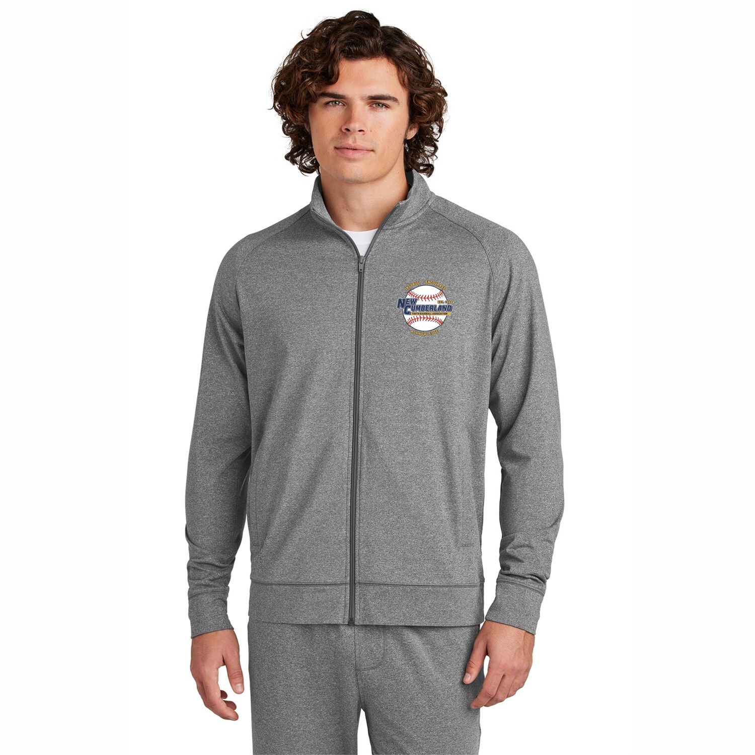 Sport-Tek® Stretch Full-Zip Cadet Jacket