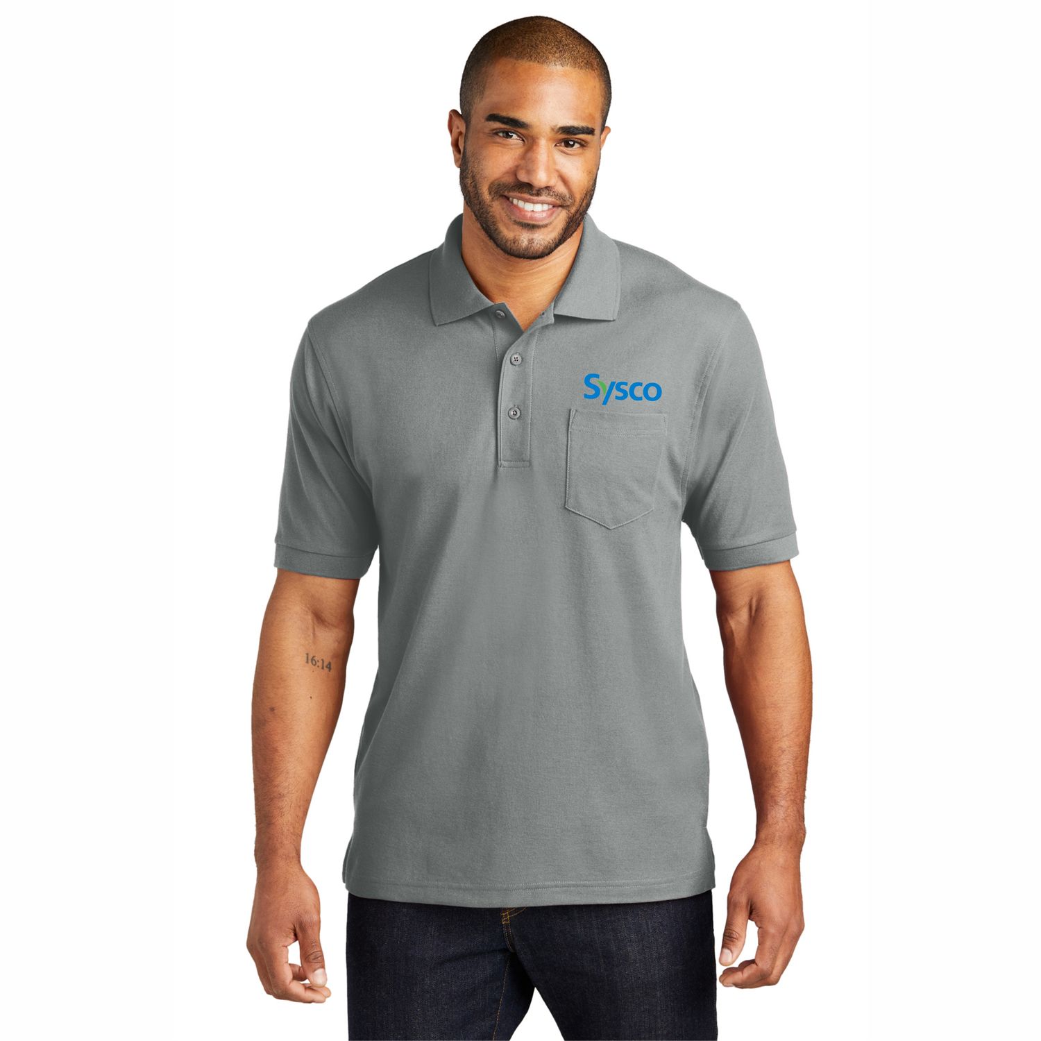 Port Authority® Silk Touch™ Polo with Pocket