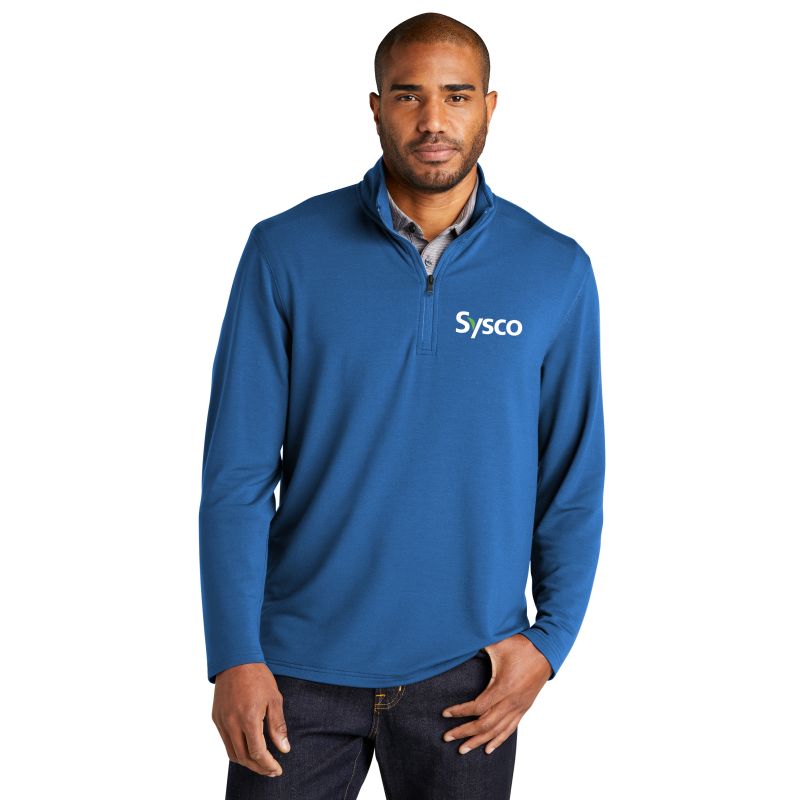 Port Authority® Microterry 1/4-Zip Pullover
