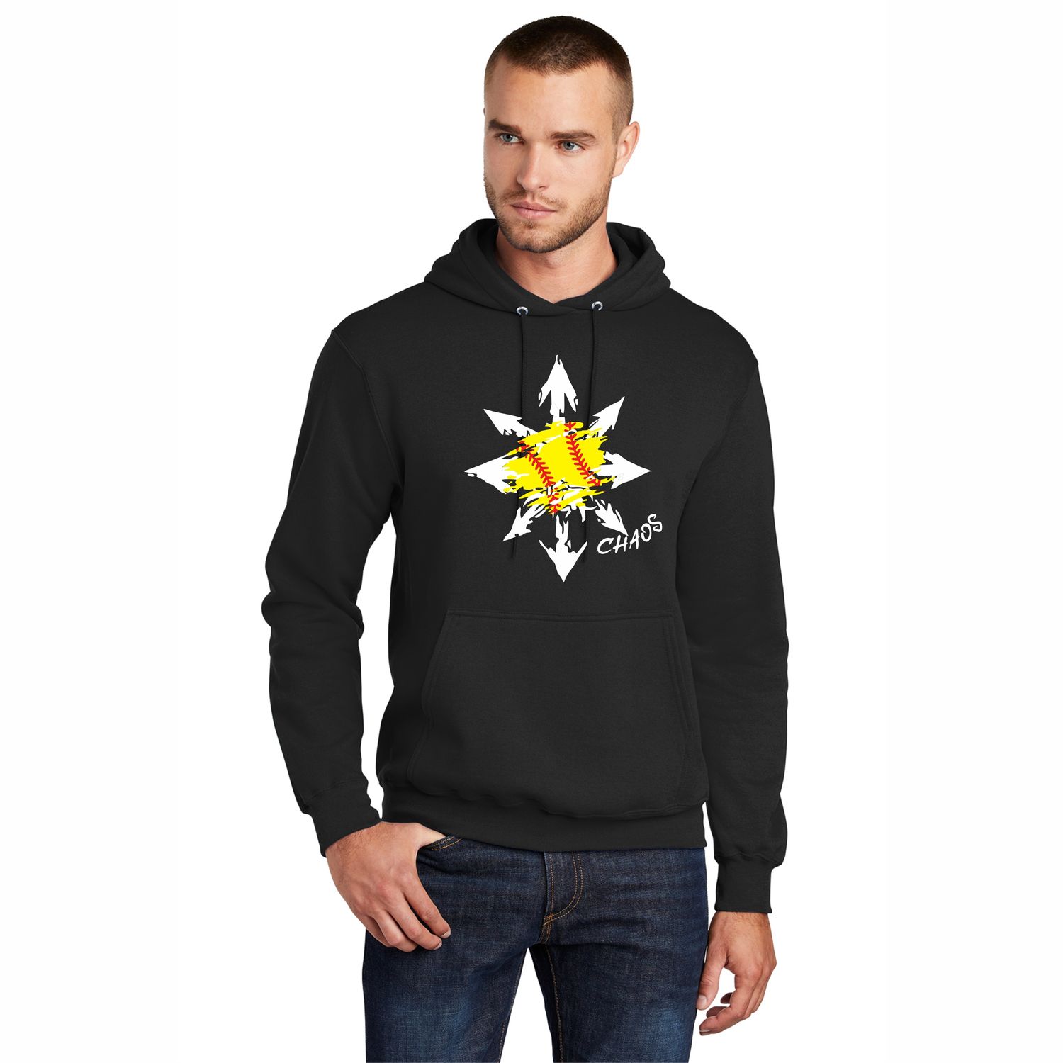 Fleece Pullover Hooded Sweatshirt