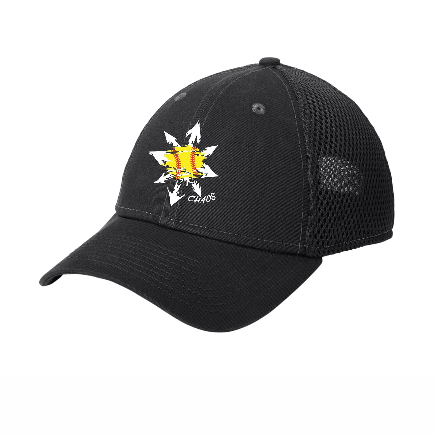 New Era® - Snapback Contrast Front Mesh Cap