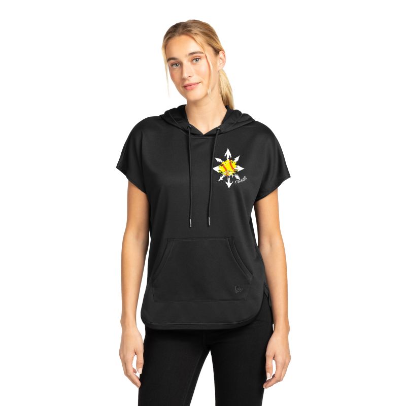 New Era - Ladies Performance Terry Short Sleeve Hoodie