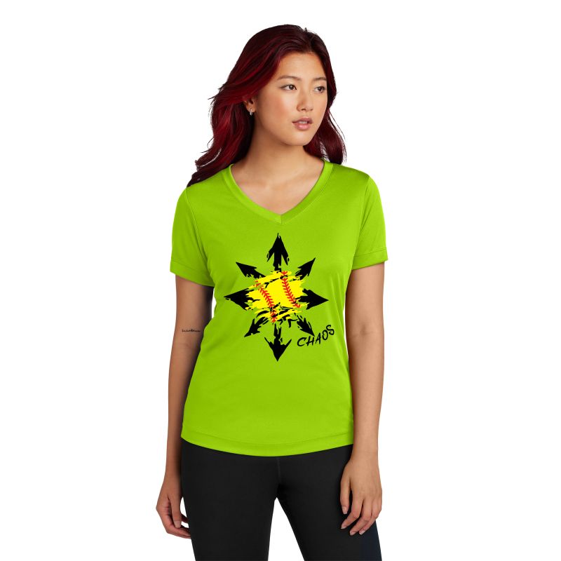 Ladies Competitor V-Neck Tee