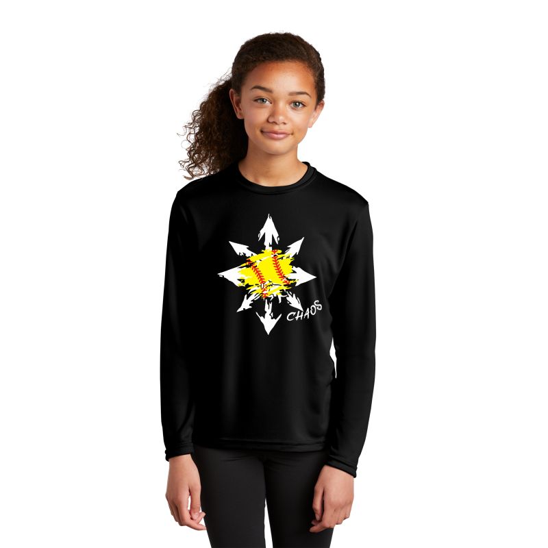 Youth Long Sleeve PosiCharge® Competitor Tee