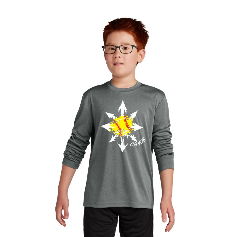 Youth Long Sleeve PosiCharge® Competitor Tee