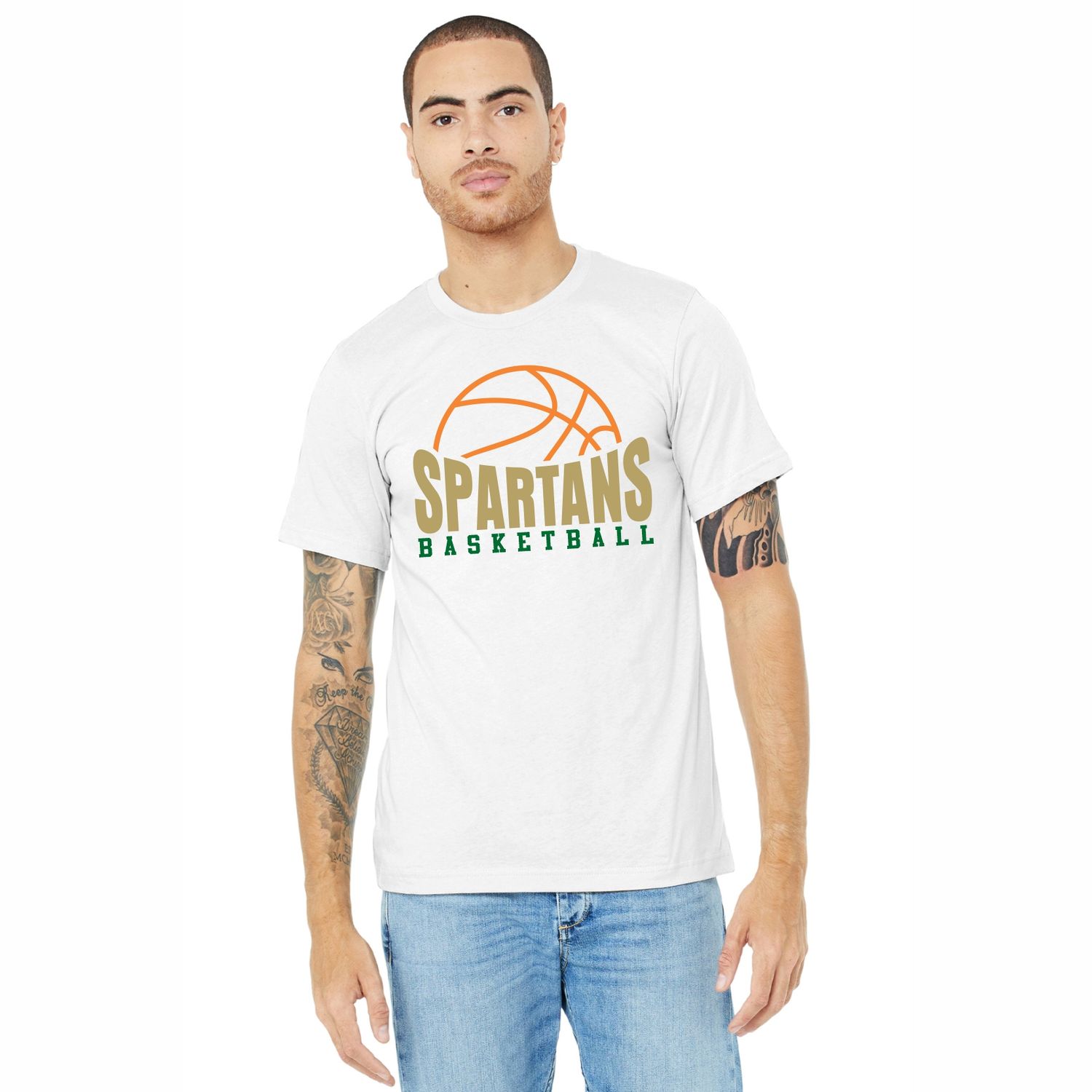 Adult Short Sleeve Tee, Color: White