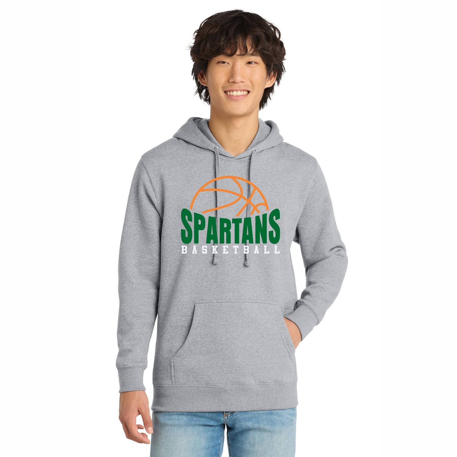 Adult Fleece Hoodie, Color: Athletic Heather