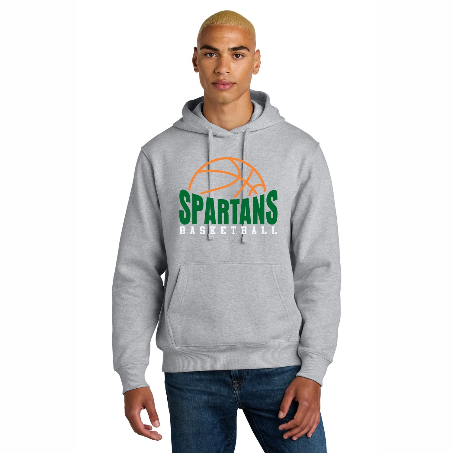 Adult Heavyweight Fleece Hoodie, Color: Athletic Heather