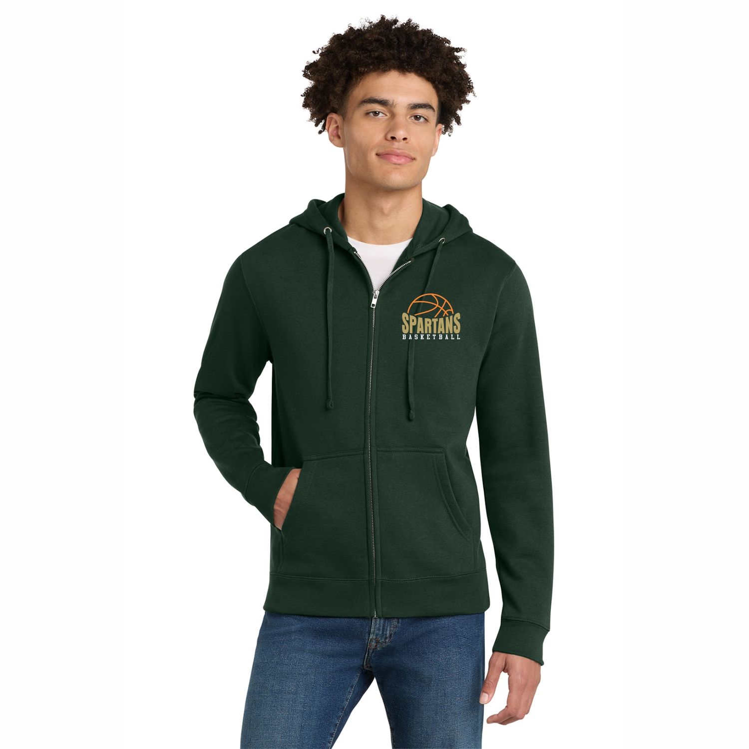 Adult Fleece Full-Zip Hoodie