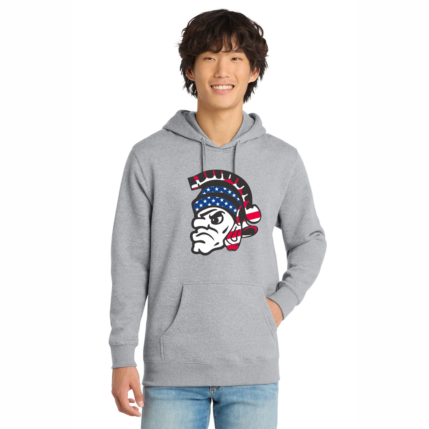 SPARTANS Patriotic Fleece Hoodie