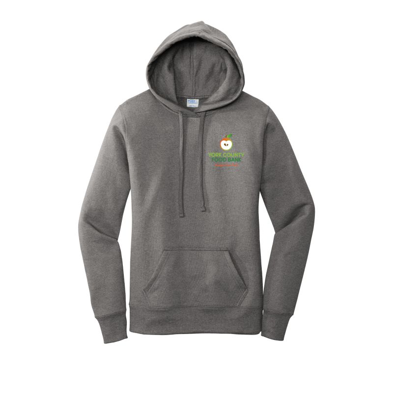 Ladies Fleece Pullover Hooded Sweatshirt
