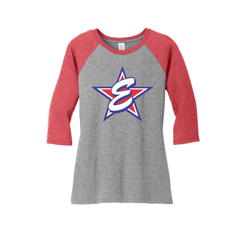 District - Women’s Perfect Tri ® 3/4-Sleeve Raglan