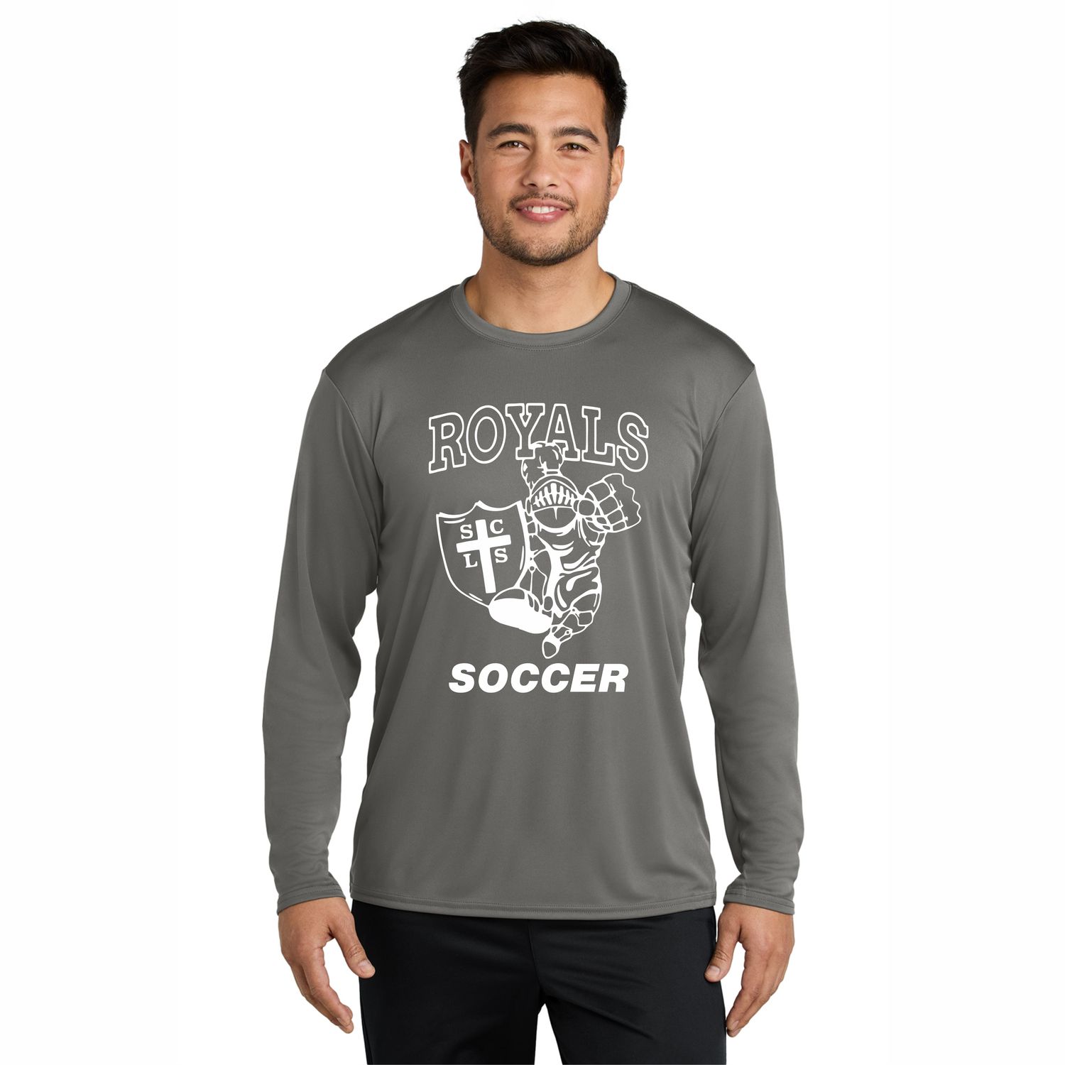 Unisex Long Sleeve Performance Tee  - Logo #1