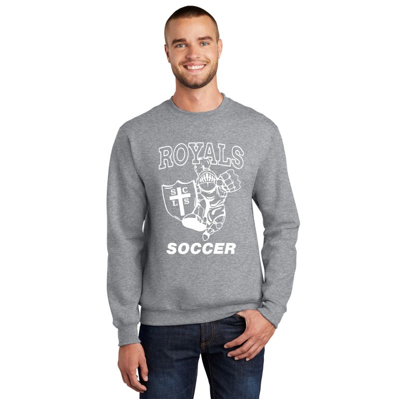 Unisex Fleece Crewneck Sweatshirt - Logo #1