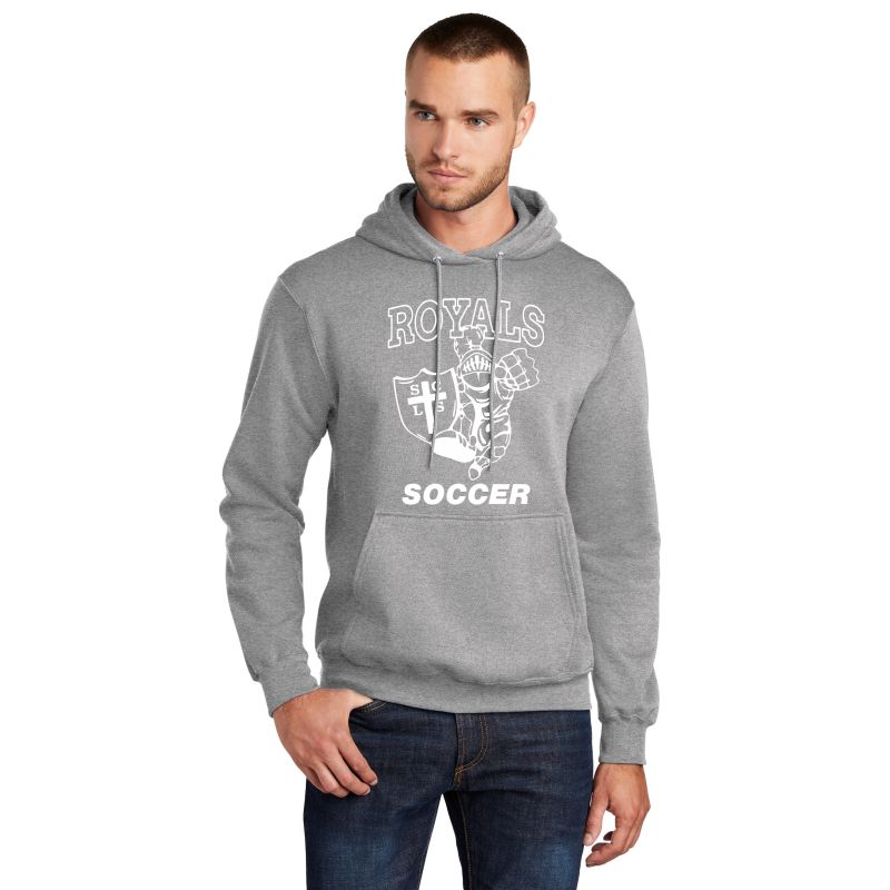 Unisex Fleece Pullover Hooded Sweatshirt - Logo #1