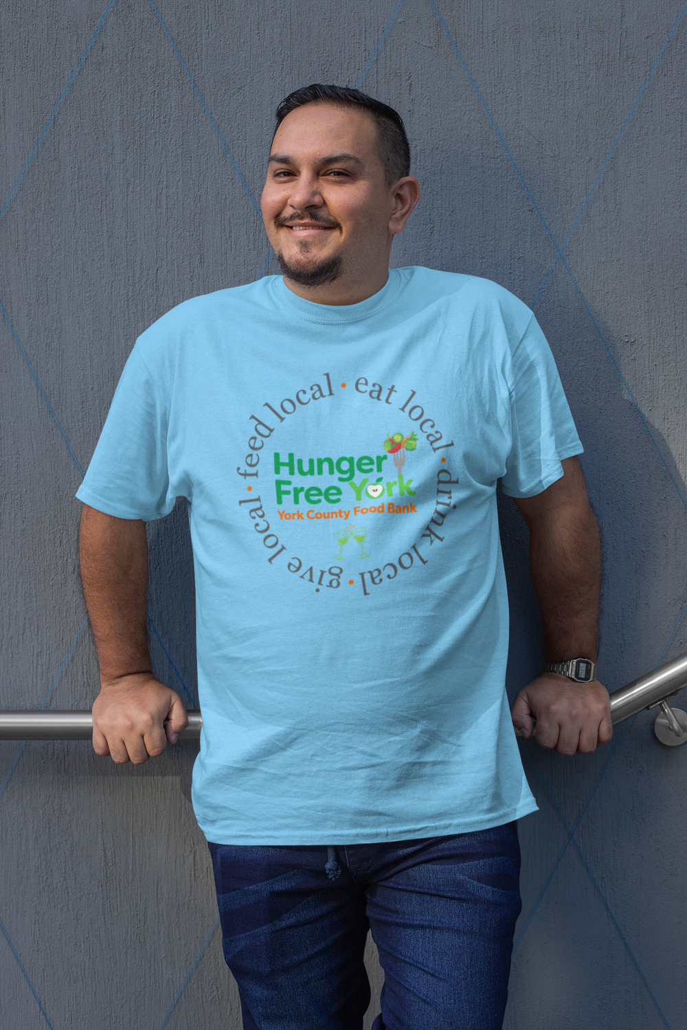 Unisex GIVE LOCAL Short Sleeve Tee