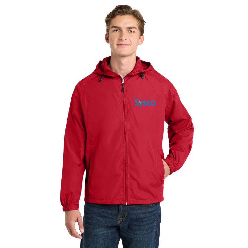 Sport-Tek® Hooded Raglan Jacket