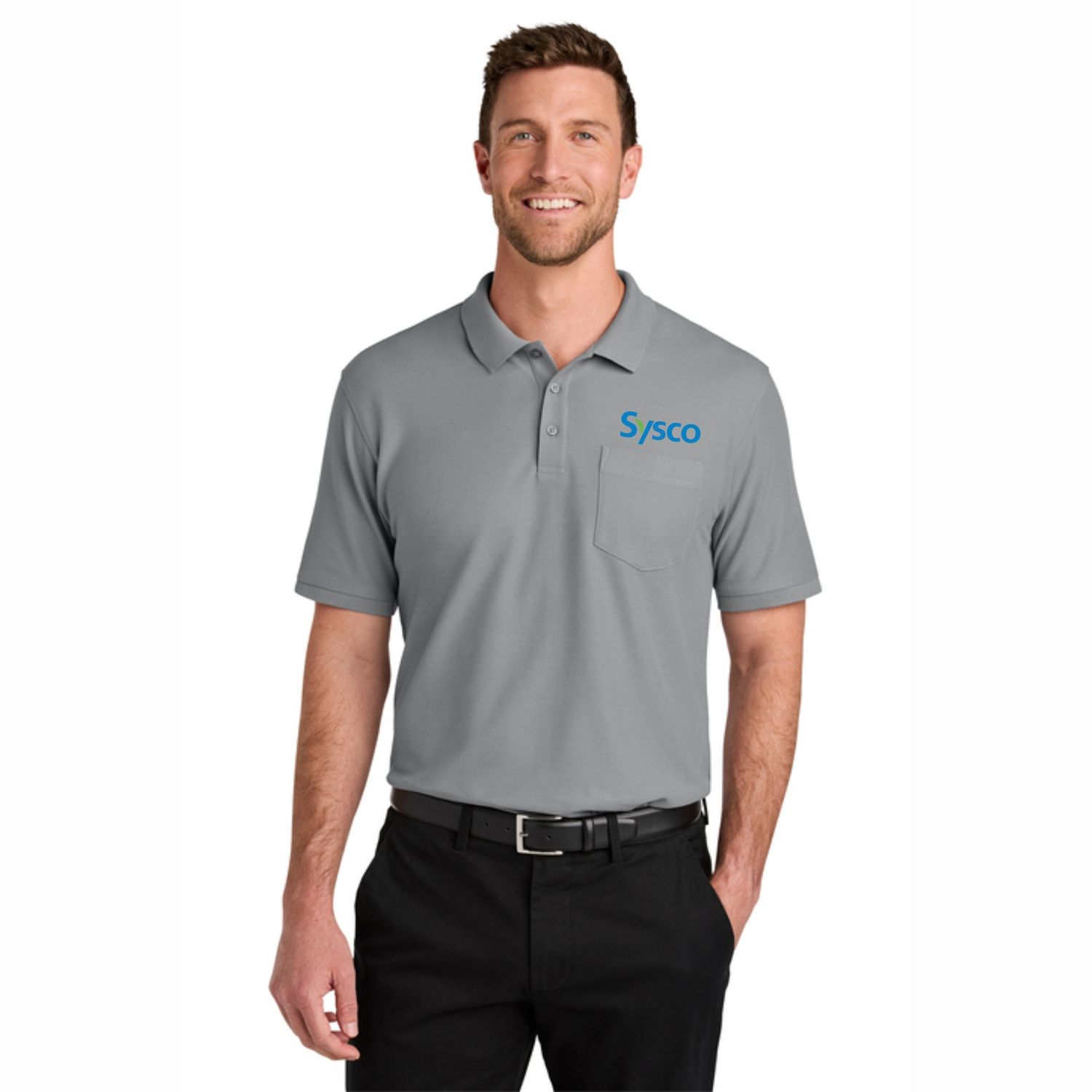 Port Authority® Tall Wearever Signature Pique Pocket Polo