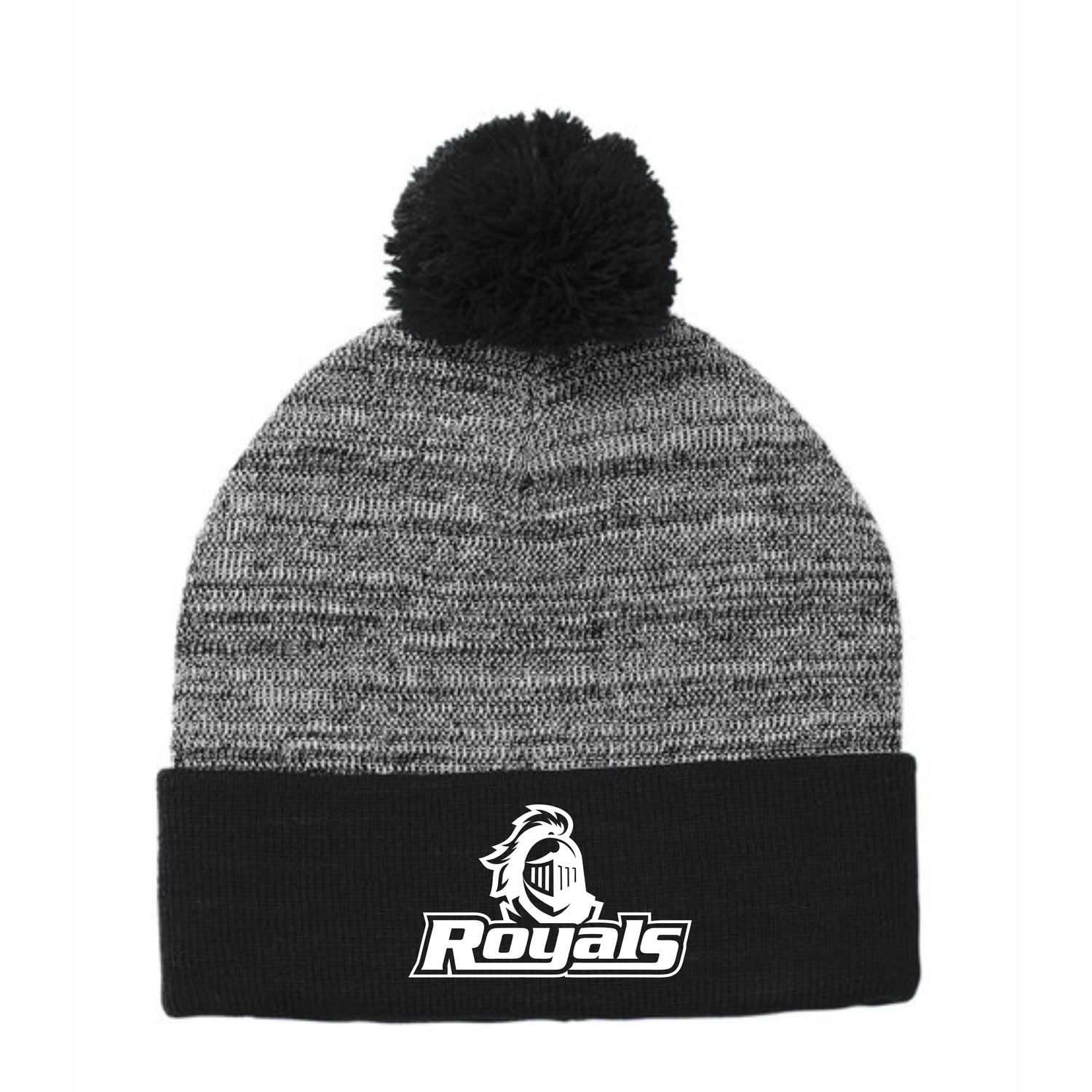 Heather Pom Pom Beanie