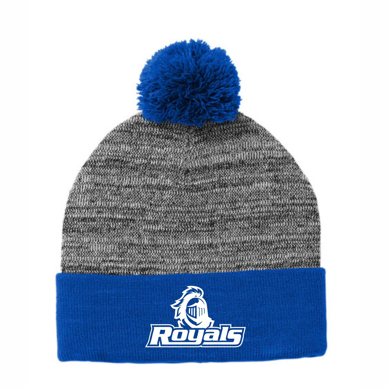 Heather Pom Pom Beanie