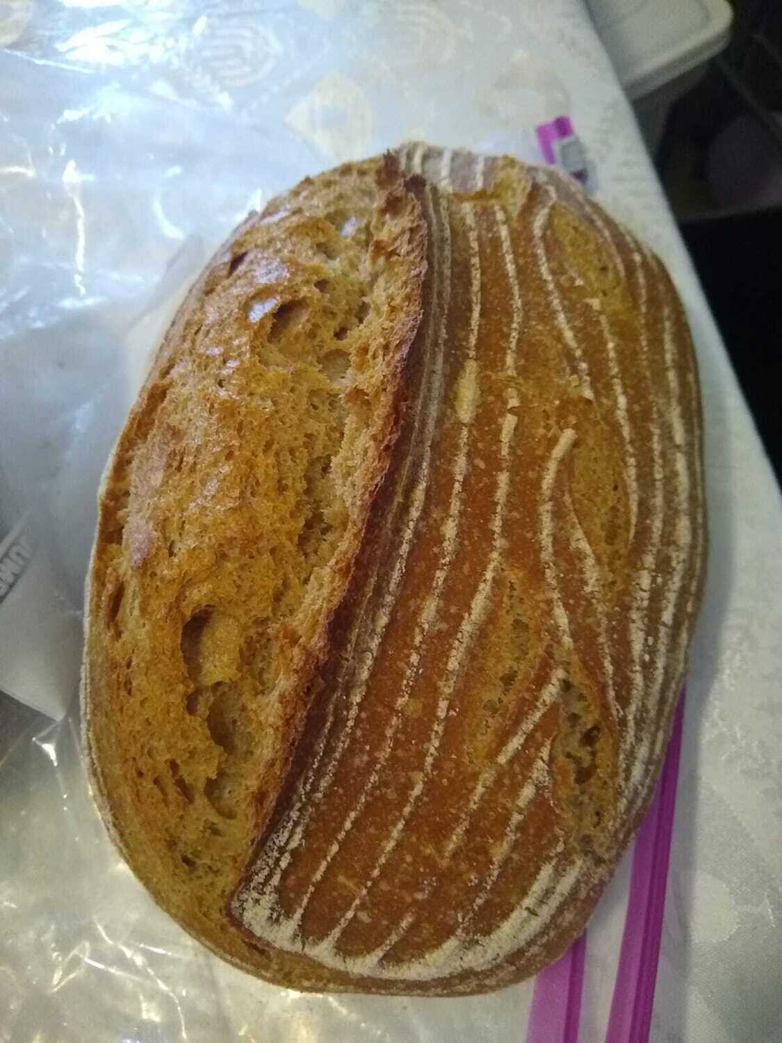 100% Whole Wheat loaf