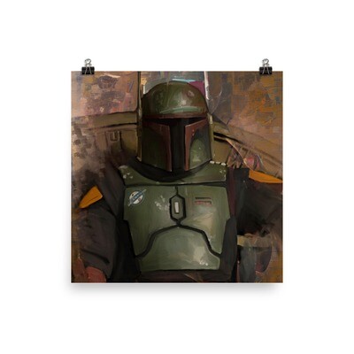 Painting of Boba Print