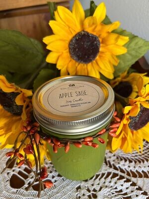 Apple Sage Soy Candle