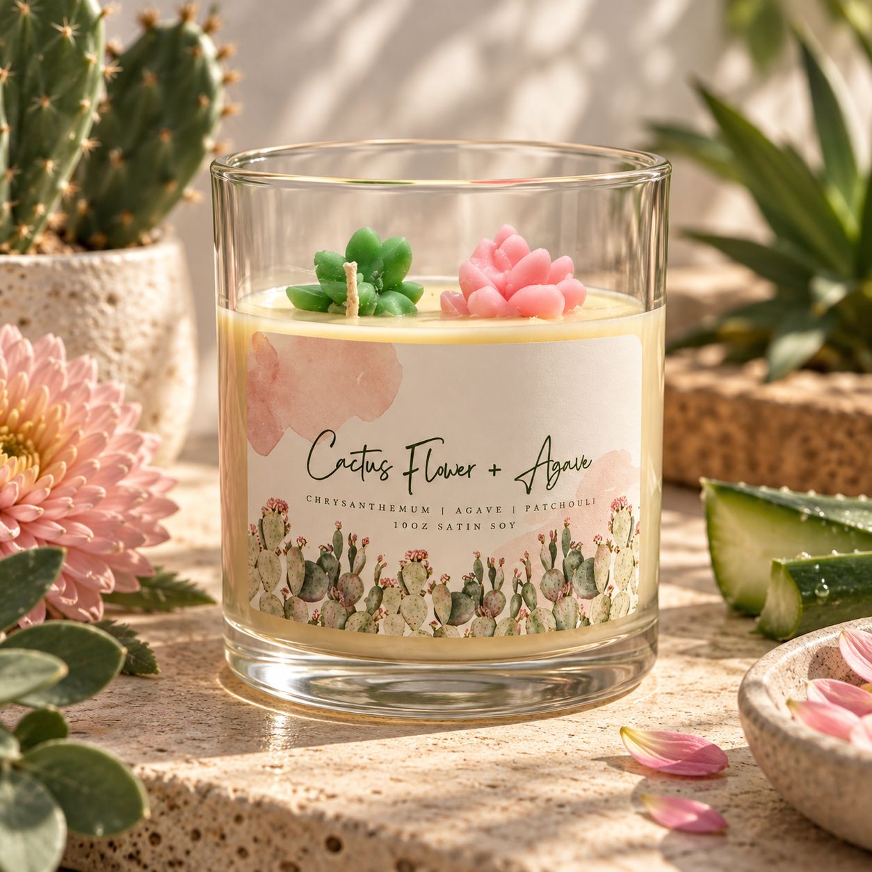 Cactus Flower + Agave Cactus Flower + Agave