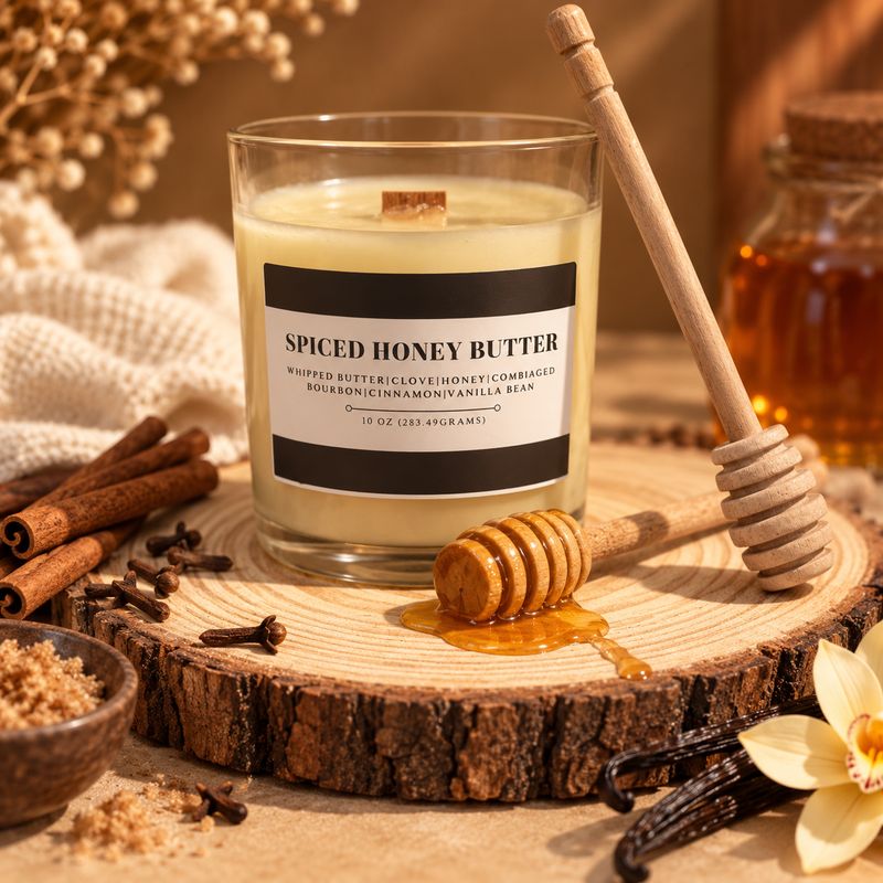 Spiced Honey Butter Candle