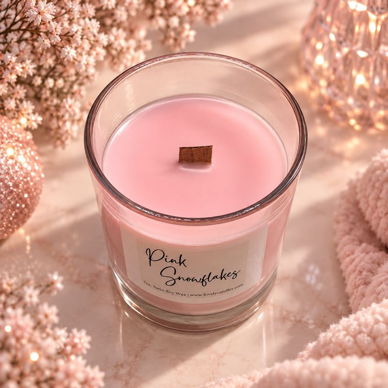 Pink Snowflakes