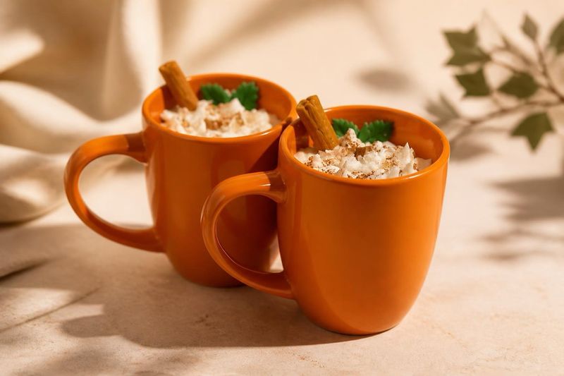 Pumpkin Chai Latte Mug Candle