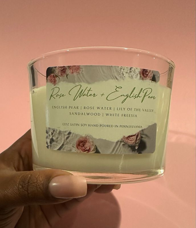 Rose Water & English Pear