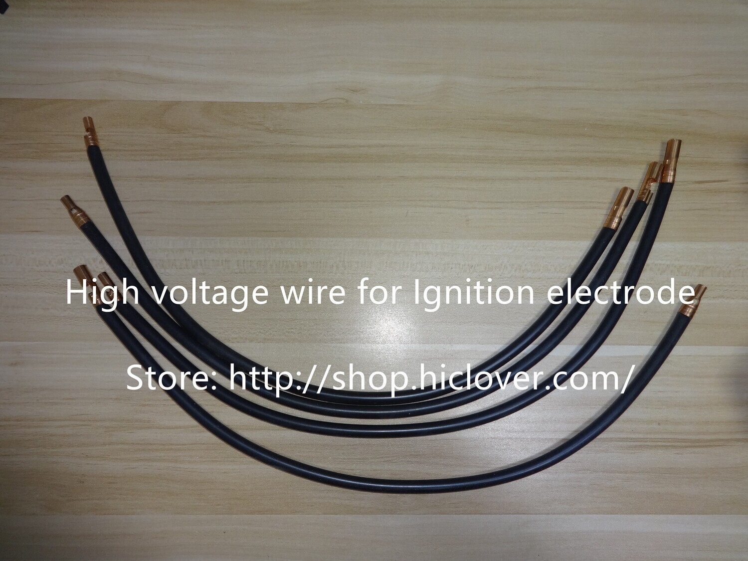 High voltage wire for Ignition electrode