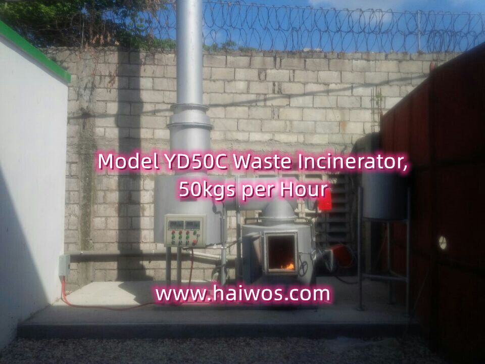 Model YD50C Waste Incinerator