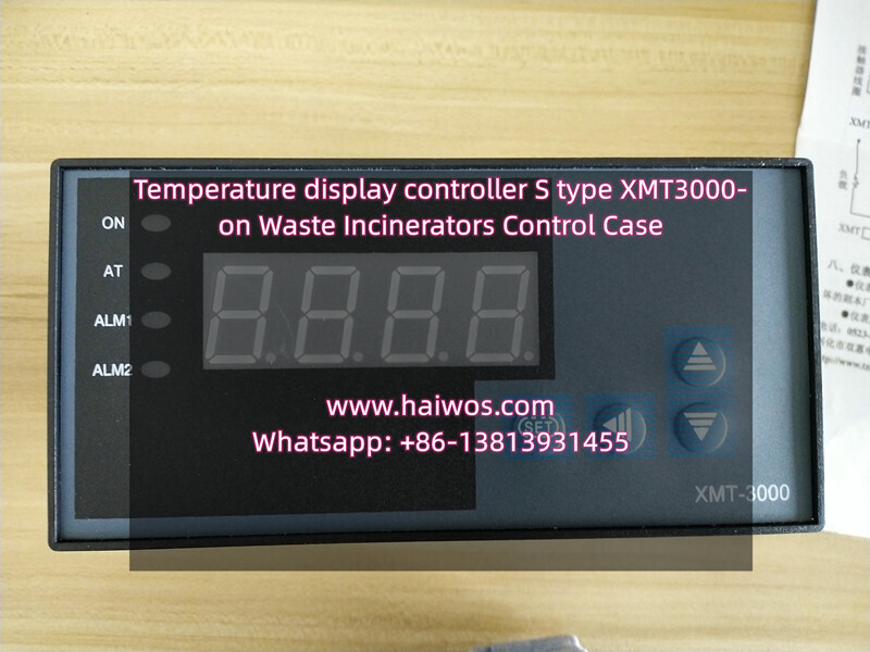 Temperature display controller S type XMT3000 for incinerator control case