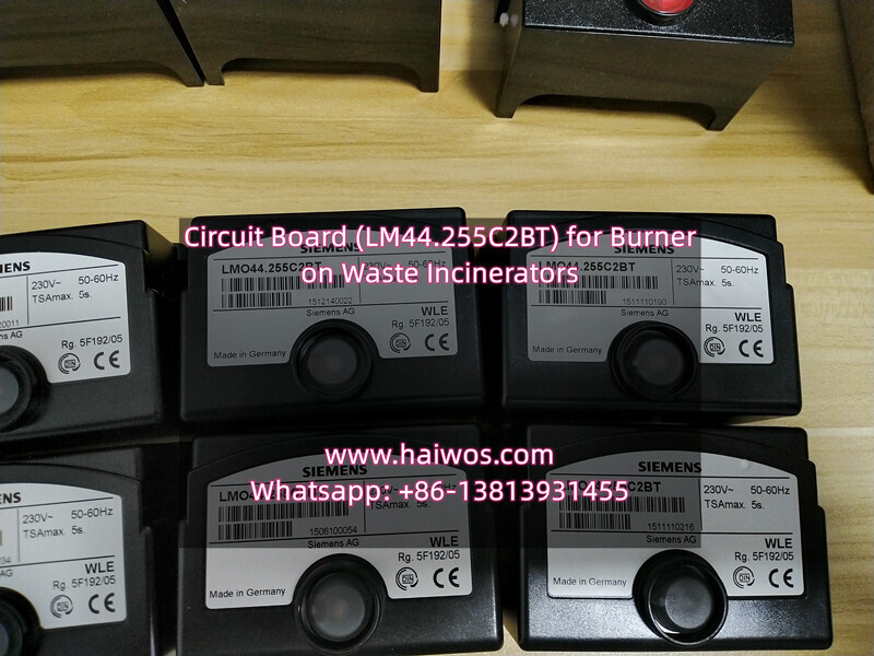 Circuit board (LM44.255C2BT) Simens Control Case for burner for waste incinerators