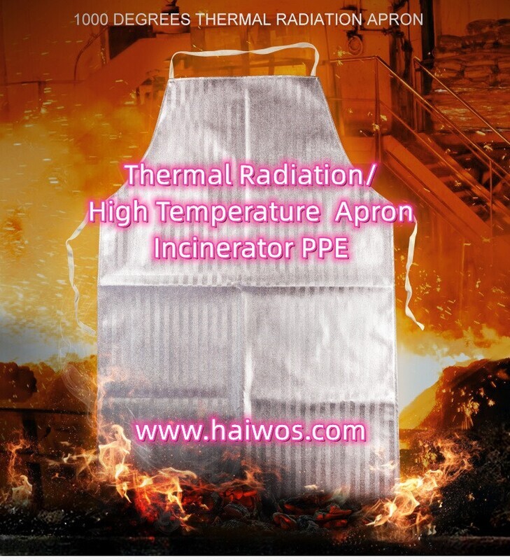 Thermal Radiation/ High Temperature  Apron Incinerator PPE