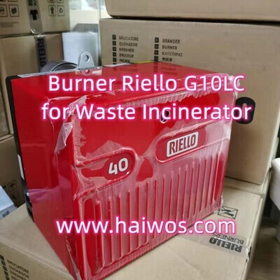 Burner Riello Model G10LC  for Waste Incinerator