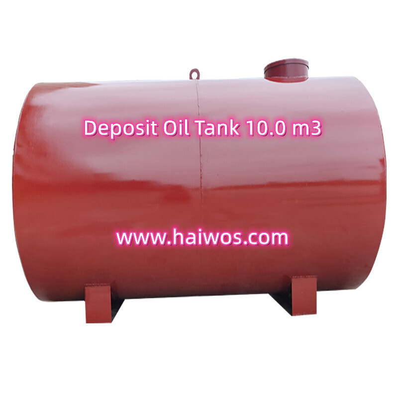 Diesel Oil Deposit Oil Tank 10m3 for Waste Incinerator
