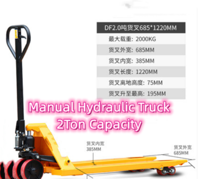 Manual Hydraulic Truck 2Ton Capacity